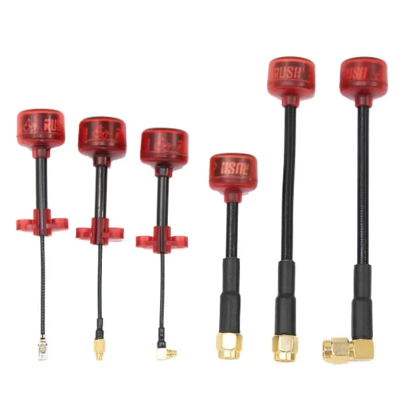 RUSH Cherry FPV 5.8G 1.2dBi Antenna a polarizzazione circolare RHCP LHCP SMA UFL MMCX-J MMCX-JW Adattatore connettore per droni da corsa