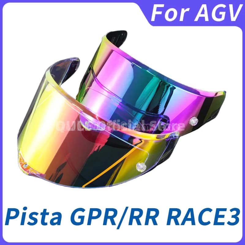 Visiera per casco per AGV Pista GP R GP RR Corsa R Moto Moto Visiera integrale Accessori Parti Custodia per lenti Parabrezza Moto