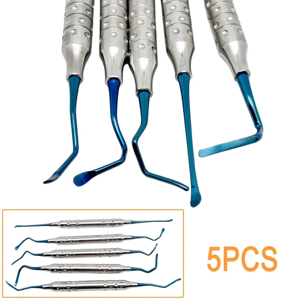 5 pz Impianto Dentale Osso Chirurgico Vista Tunnel Procedura Titanio Impianto Strumenti Dentali Dentista Strumenti di Pulizia