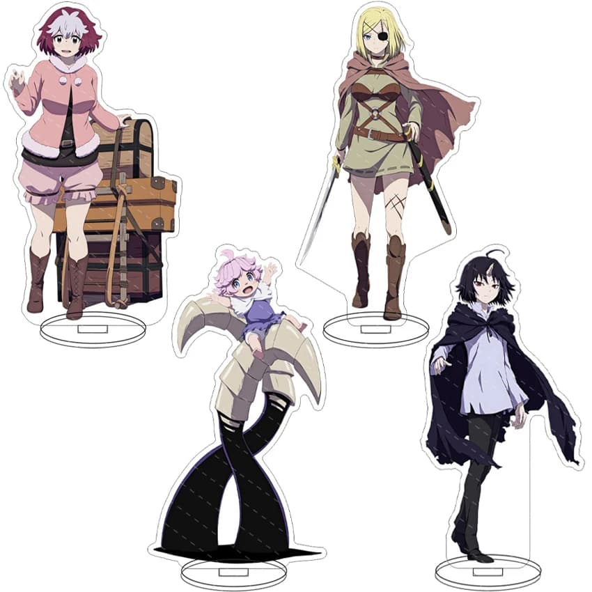 16CM Anime Figure Clevatess：The Demon King and the Baby, the Corpse Hero Luna Alicia Cos Acrylic Stand Ornaments Gifts