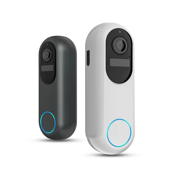 Tuya Wifi Smart Ring campanello 5G porta anteriore monitor telecamera video casa alimentazione CA batteria campanello senza fili telecamera porte telefoni