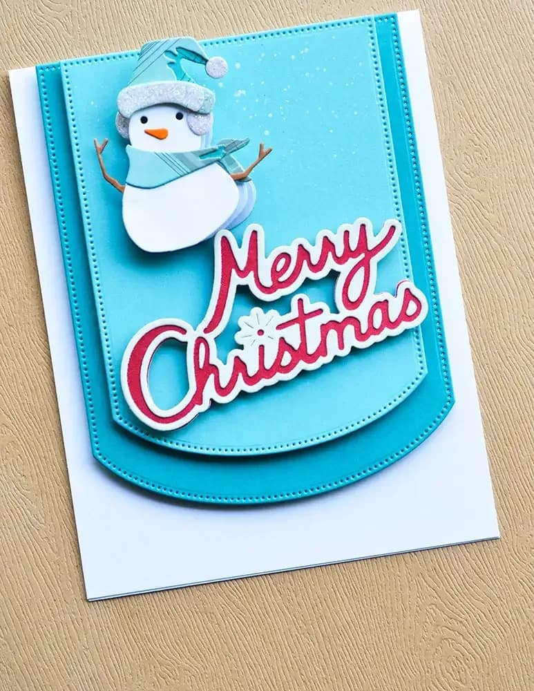 Merry Christmas Collection Letter New Metal Cutting Dies For Decorating Scrapbook Diy Paper Card Album Mould Embossing Craft