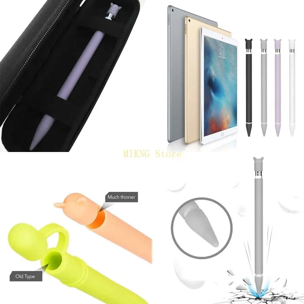 Custodia per custodia per matita Custodia morbida in silicone antiscivolo prima generazione per migliore vendita