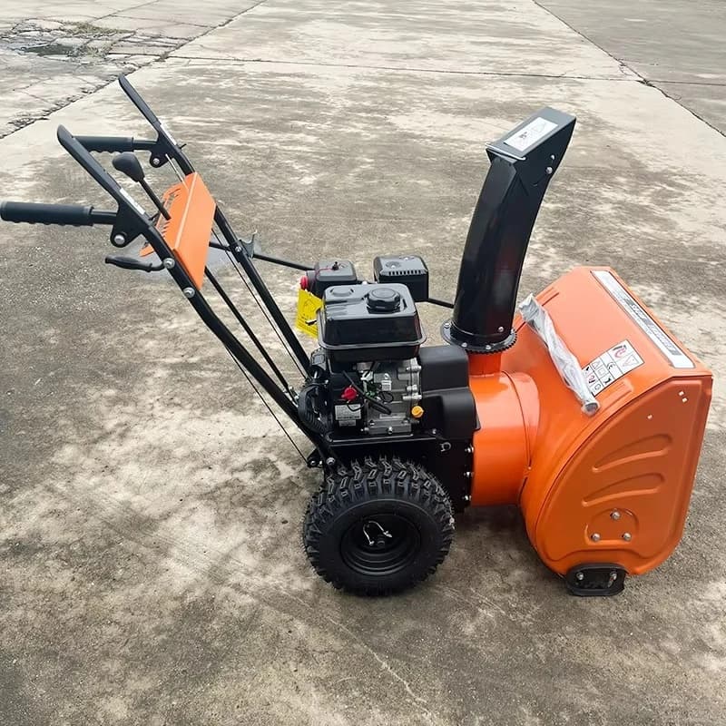 Macchina per aratro da neve commerciale di vendita calda con sistema di fari a LED e telecomando wireless per il funzionamento notturno