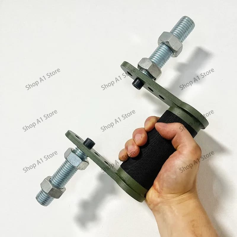 Kazakh Oval Eccentric Dumbbell Bar/Finger Curved Wrist Forearm Wrist Strength/Kazakh Cheats