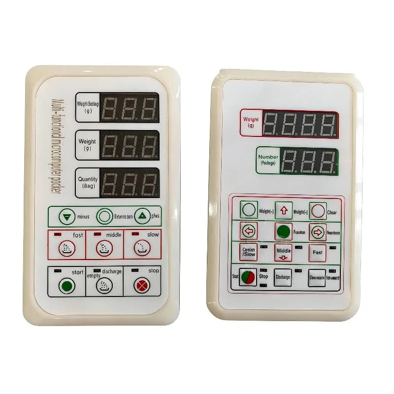 Control Panel of Granular Filling Machine Motherboard of Powder Filler Electric Board With Cover Scale Weighting Filling Sachet