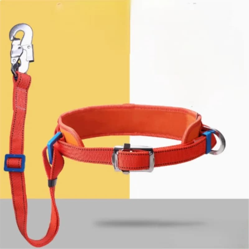 Cintura di sicurezza per elettricisti anticaduta, cintura di protezione in vita, recinzione resistente all'usura ispessita, cinghia per palo, cinghia per palo da arrampicata
