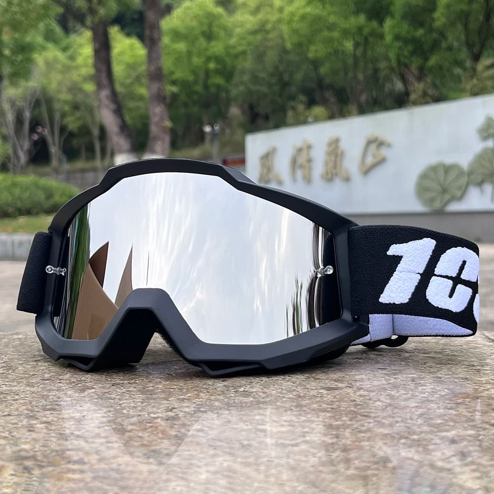 Occhiali da Moto Fuoristrada MX, Occhiali ATV per Dirt Bike, Maschera Antivento per Motocross