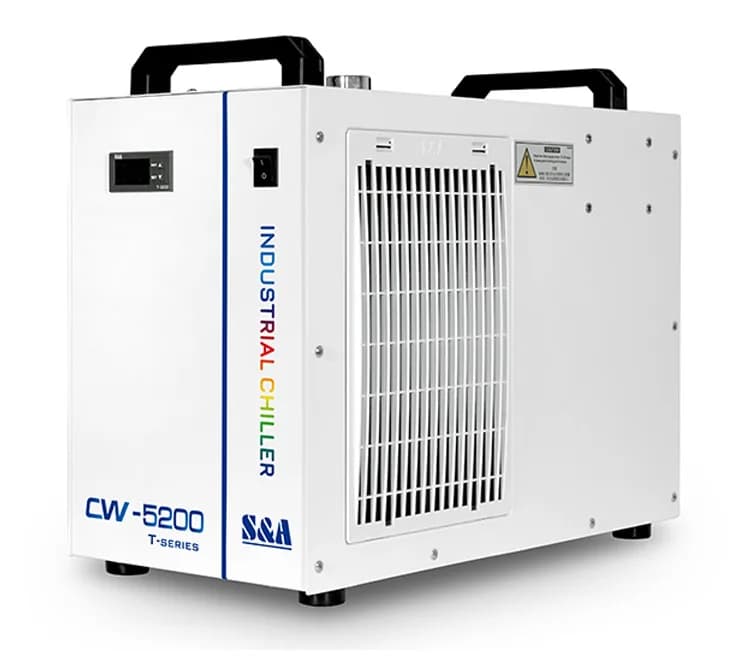 Industrial Cooling System Cooler 60W-150W CW5200 CO2 Laser Engraving Cutting Machine 5HP Compressor New