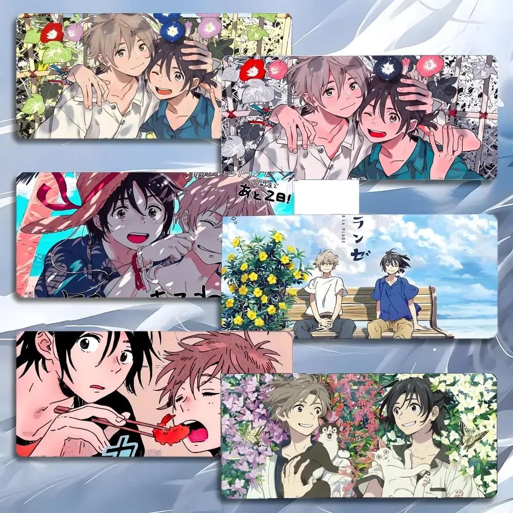 Anime Romance U-Umibe no E-Etranger Mouse Pad Mousepad Large Gaming LockEdge Thickened PC Table Desk Mat