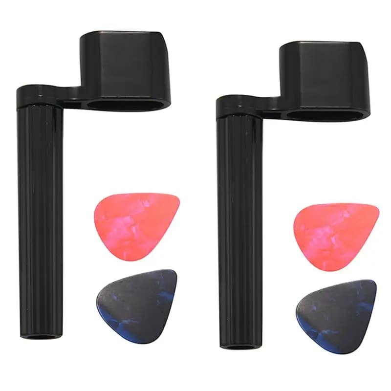 [NUOVO!ABKG】 2 Pezzi String Stool + 4 Picks Premium Crank per Chitarra Western, Chitarra Classica, con Estrattore di Perni e Pi