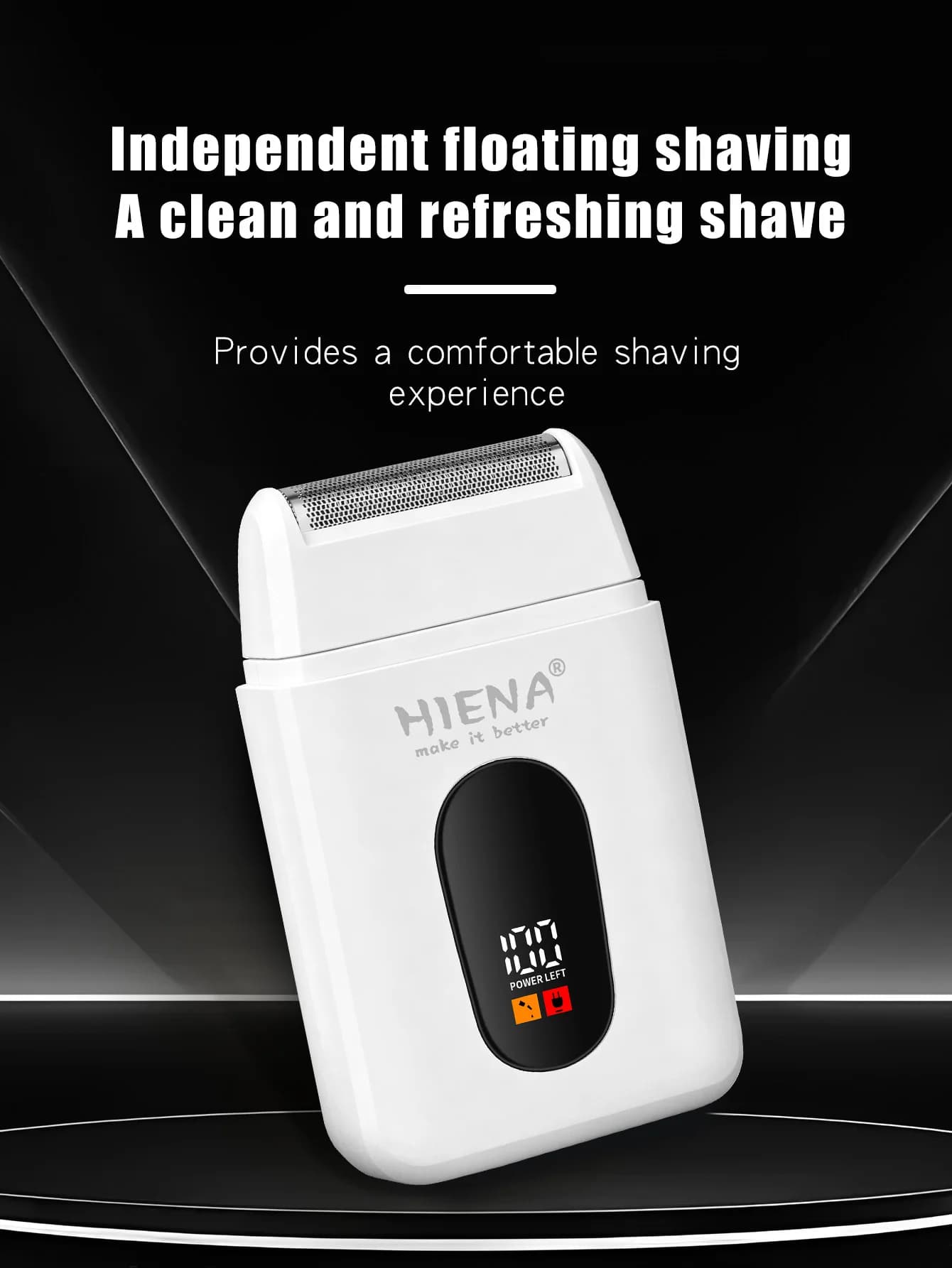 HIENA HYN-840 Electric Shaving Machine For Man Professional Beard Trimmer High Quality Led Digital Display Electric Razor