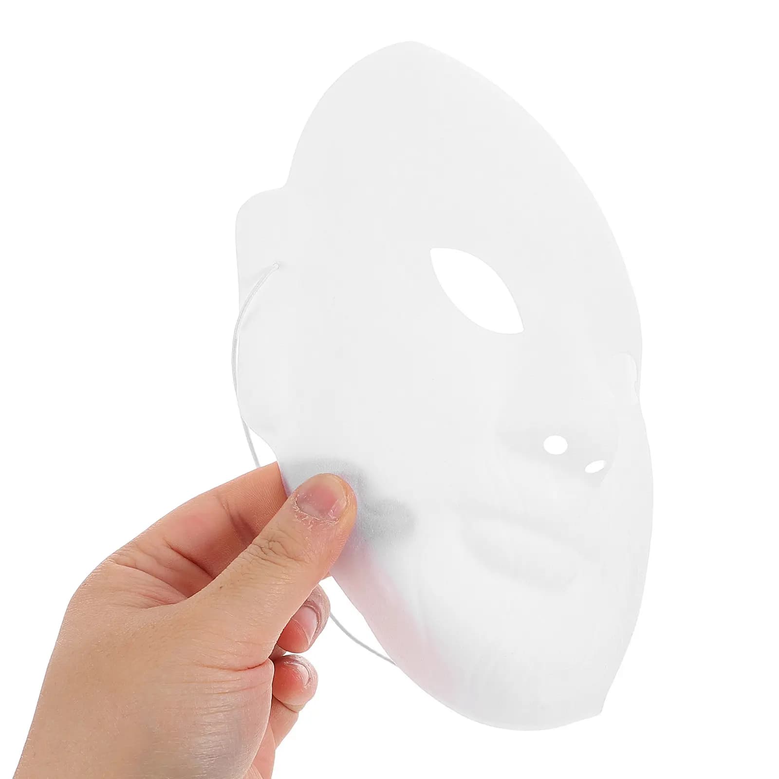 Maschera Fai-da-Te per Opera di Pechino, con Contorni in Rilievo, Pitturabile per Decorazioni Creative, Oggetti di Scena Teatrali, Scuola