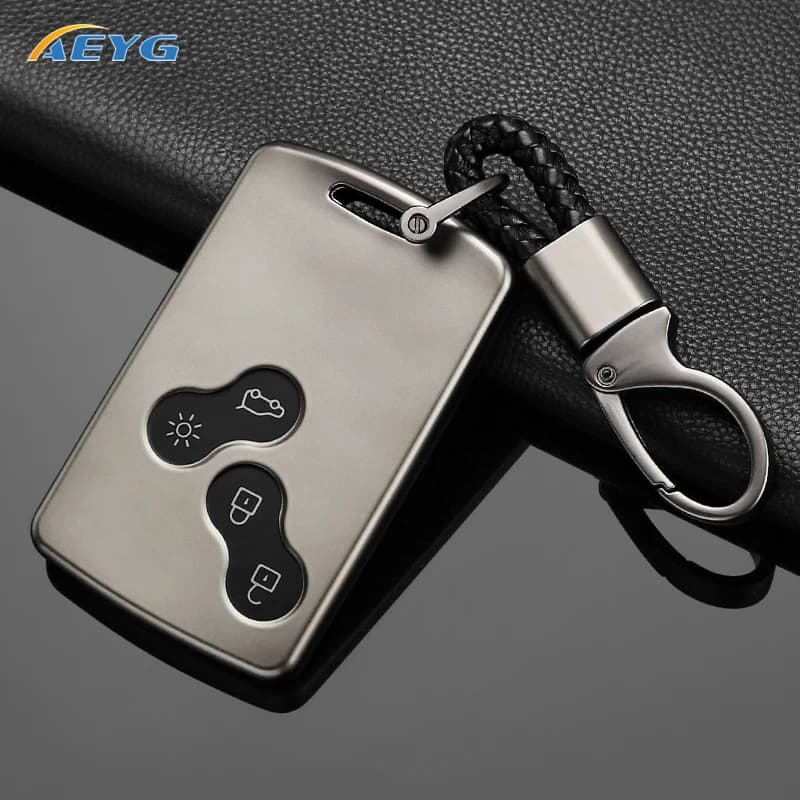 TPU Car Remote Key Case Cover Shell For Renault Clio Laguna Koleos Megane Fluence Zoe Scenic Captur Card 4 Buttons Accessories