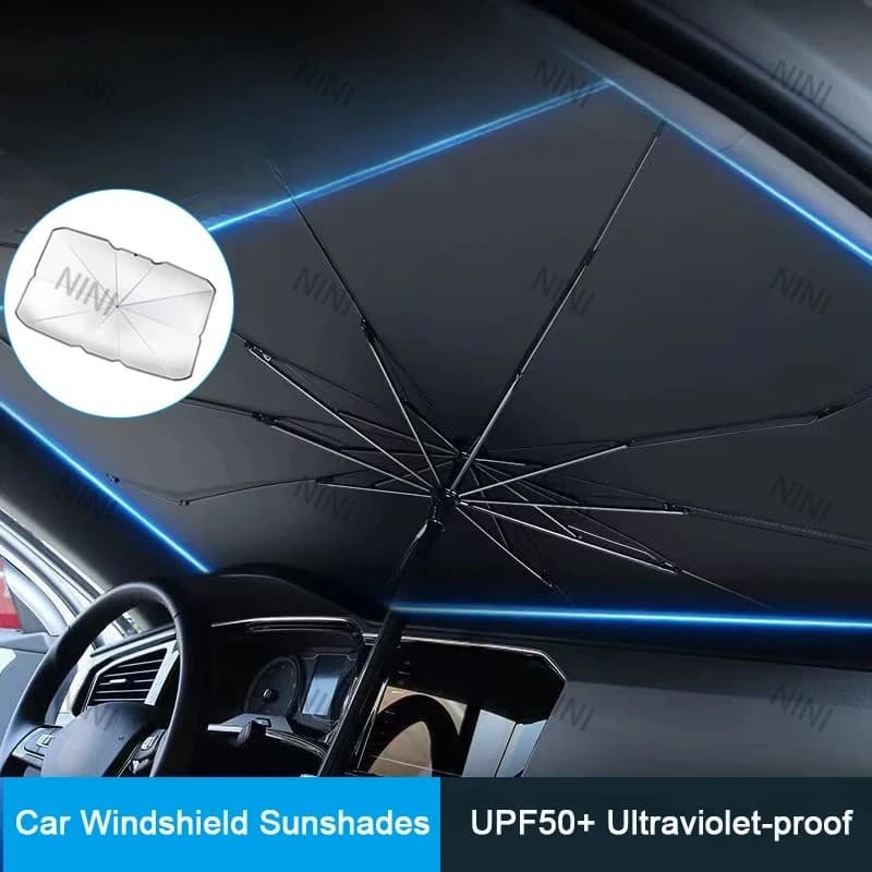 Auto Ombreggiatura Anteriore per Audi A1 A4 A5 A7 A8 S4 S5 A6 Q3 Q4 Q5 Q6 Q7 Q8 SQ5 Q5L A4L A5L E-tron Parabrezza Auto Parasole Ombrello