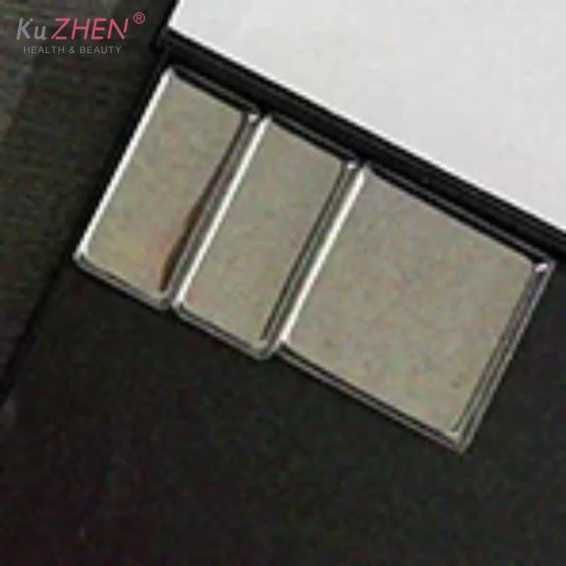 1/5/10 pcs. Watercolor box, Empty jar for shade with grid, Empty square for makeup, Iron containers for dust