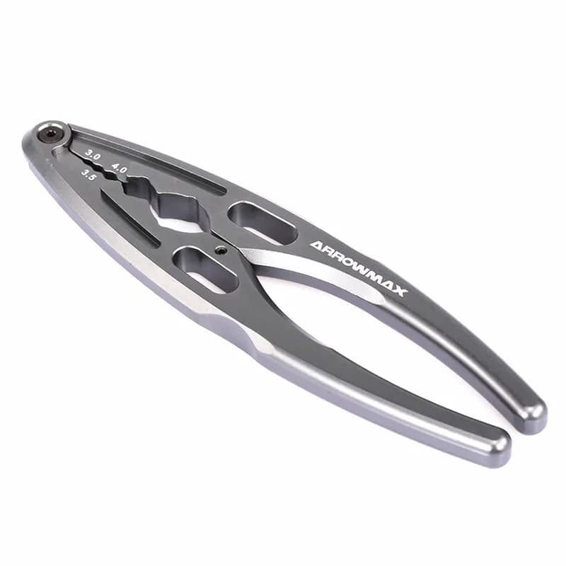ARROWMAX AM- 190025 Morsetto multi-shock V2 (grigio) 3.0 3.5 4.0 Strumento per giocattoli telecomandati per auto RC