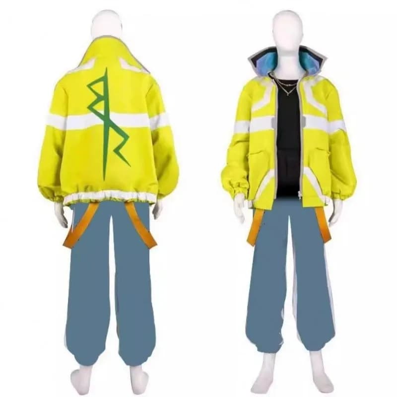 Edge WalkerMain character Theme clothing: jacket, hooded sweatshirt, t-shirt. Cosplay costume.