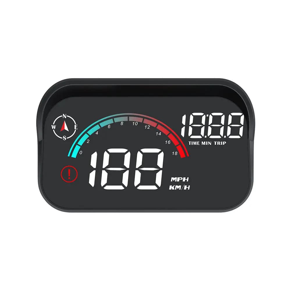 HUD GPS Heap Up Display M22 Speedometer Universal Multi-functions Speed Meter MPH KM/H Screen Windshield Projector for All Cars