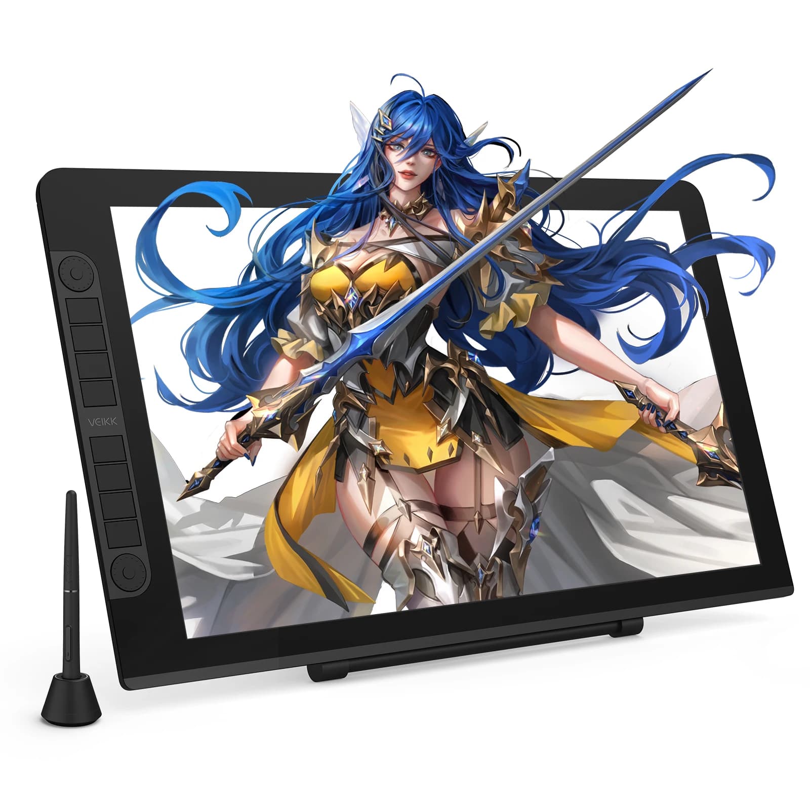 VEIKK Studio VK2200 Pro 21.5 pollici penna da disegno Display 8192 livello penna disegno a pressione Tablet Monitor grafico