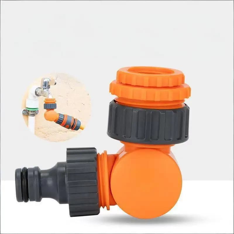 Plastic Quick Click Lock Hose Connector 1/2 Inch Faucet Adapter For Garden Hose Reel Cart Watering Irrigation Tools