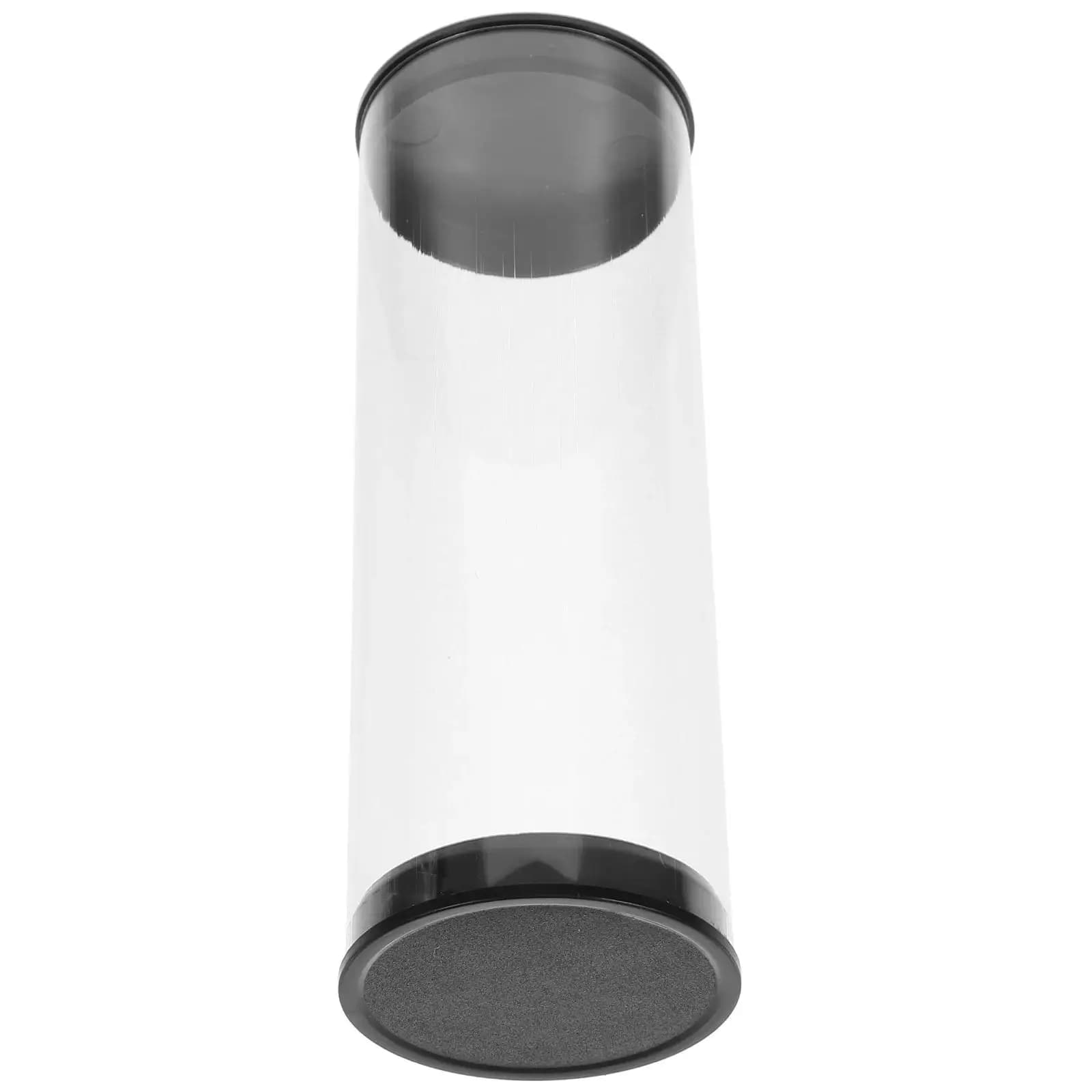 Barile per palline da golf Custodia da golf trasparente da collezione Porta palline Cilindro Tubo antigraffio Porta palline da golf Scatola da imballaggio da 45 mm