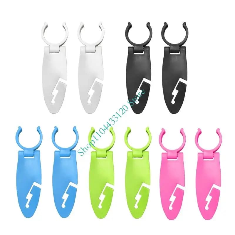 2 pezzi Supporto per morsetti fissaggio sicuro Supporto in plastica per vari accessori per tavole da paddle per per
