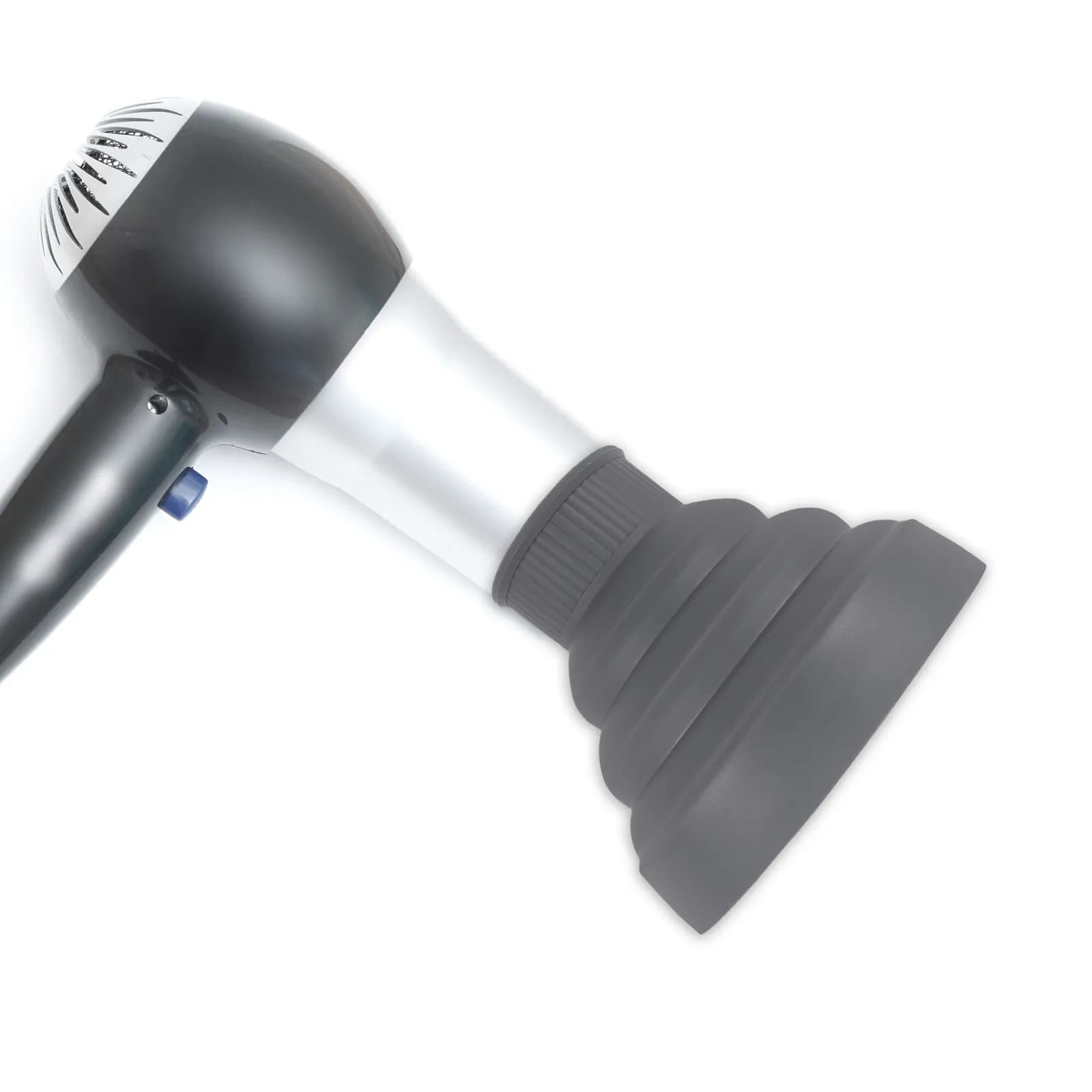 Universal Silicone Hair Dryer Nozzle Retractable Blow Dryer Attachment for Fast Drying Hair Protection Easy Clean Diffuser Sock
