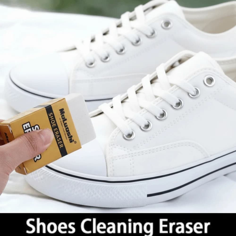 Accessorio per la Pulizia delle Scarpe, Gomma Decontaminante per Sneakers Bianche, Spazzole per Pulire le Scarpe in Gomma