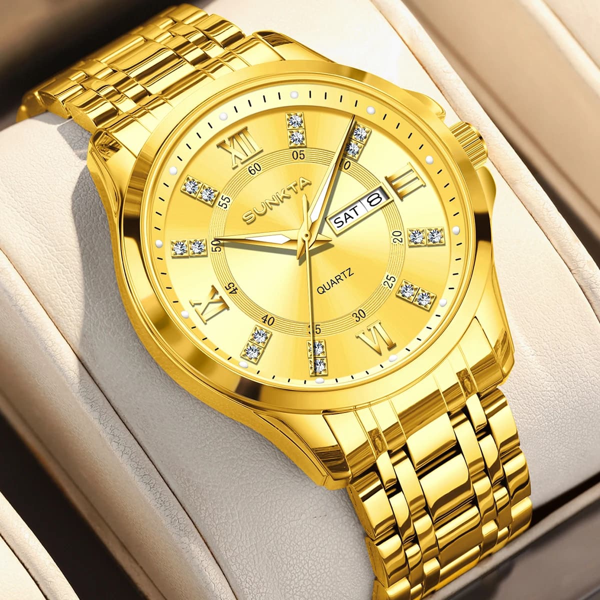 Orologio da uomo LIGE, orologio al quarzo originale di marca alla moda, impermeabile, luminoso, per uomo, in acciaio inossidabile, con doppio calendario, Reloj Hombre