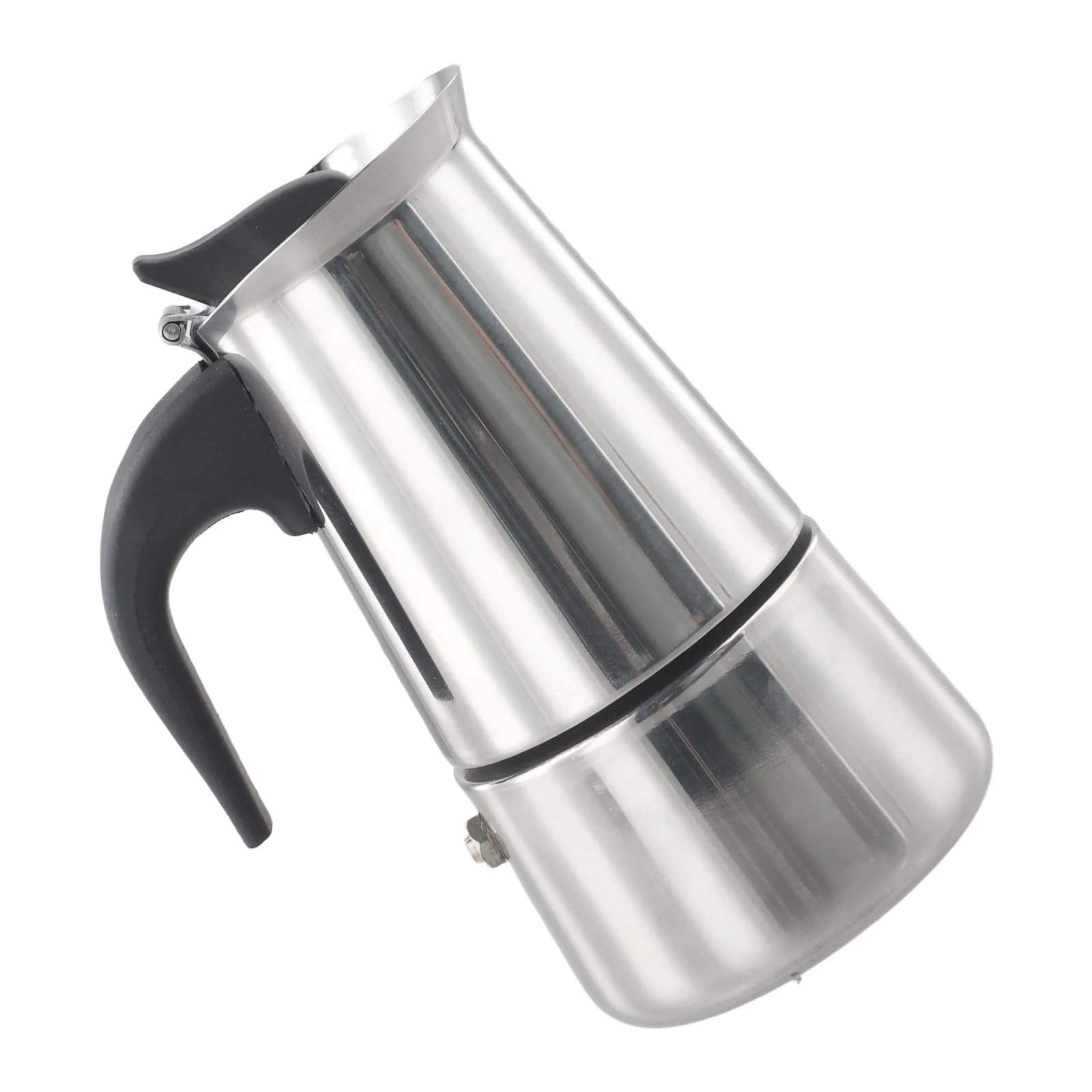 Stainless Steel for moka Pot Coffee Maker Perfect for Enhancing Coffee Flavor Compatible with Fire and Induction Cookers