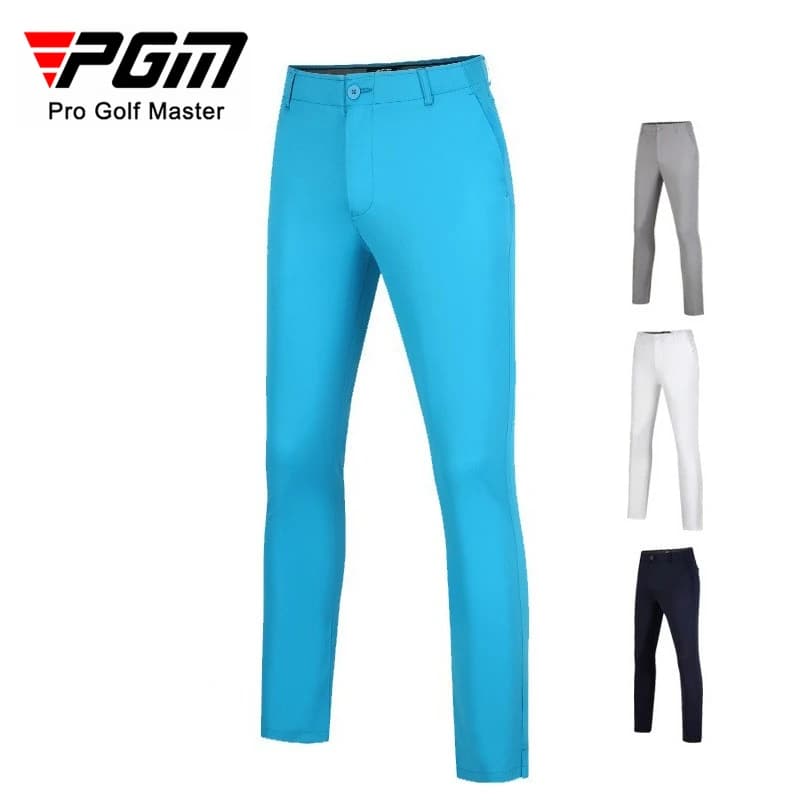 Pantaloni da golf PGM da uomo Pantaloni sportivi estivi con fascia elastica in vita ad alta elasticità KUZ056
