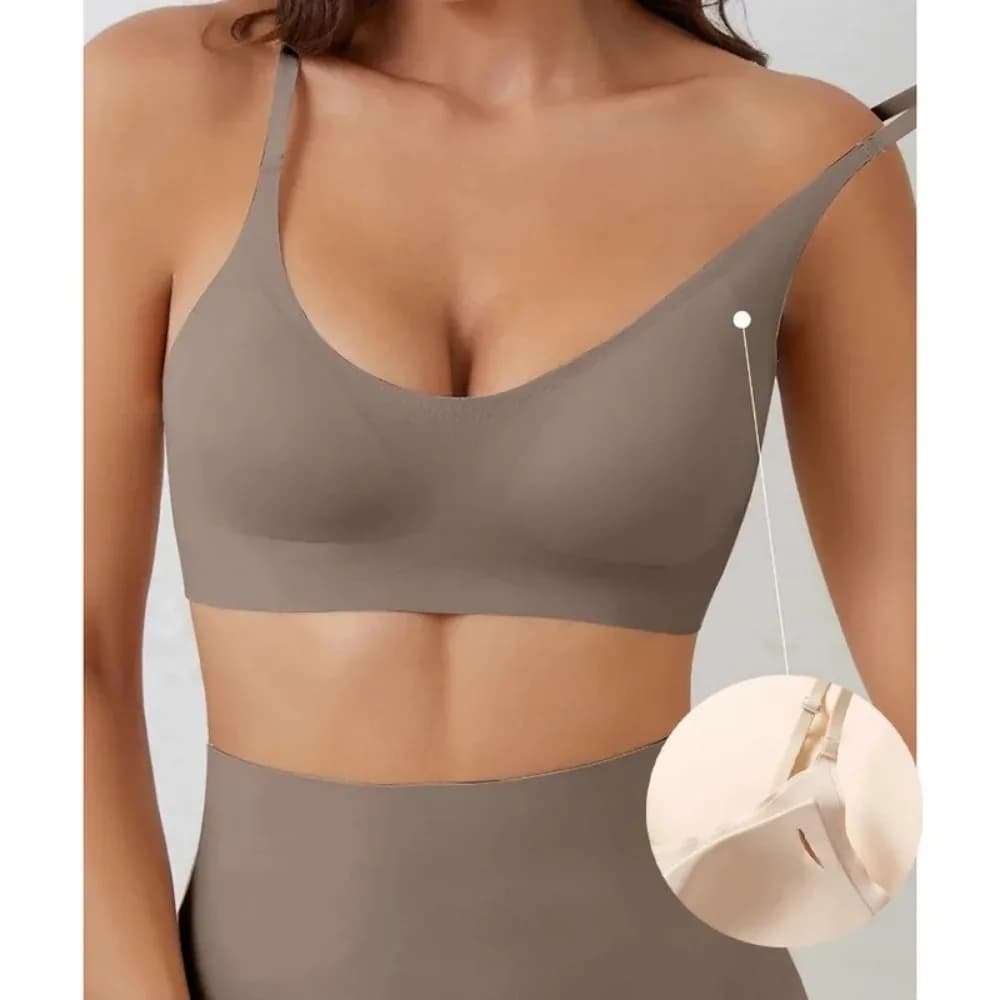 2026 Soft Support Seamless Underwear Breathable Light Thin Bra Style Comfortable Gathering No Steel Ring Collection Women's Unde