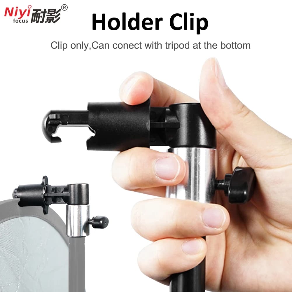 Clip Holder Clip Clamp Clip Clipper for Background Tripod Light Flash Reflector Softbox for Light Support