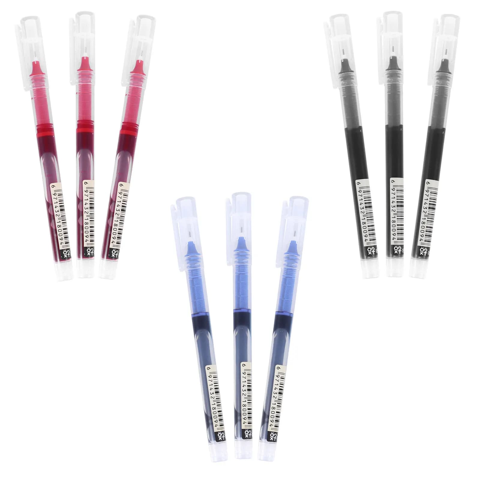 9 penne gel da 0,5 mm, penne neutre dai colori brillanti ad asciugatura rapida per bambini, studenti, insegnanti, materiale scolastico, cancelleria per ufficio, regalo
