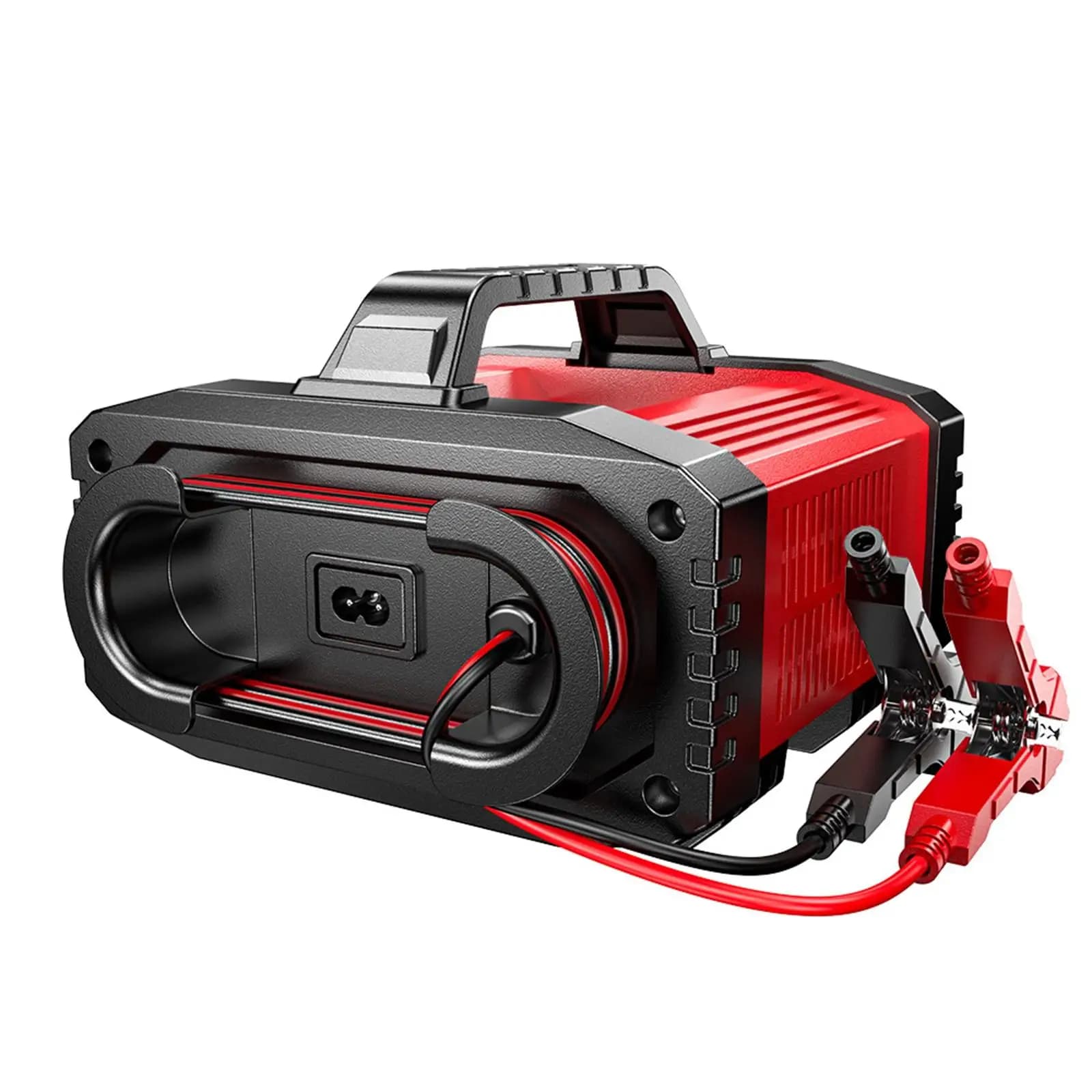 Caricabatterie Professionale per Auto ad Alta Potenza, Avviatore di Emergenza Portatile con LCD per Auto e Moto 12V 24V