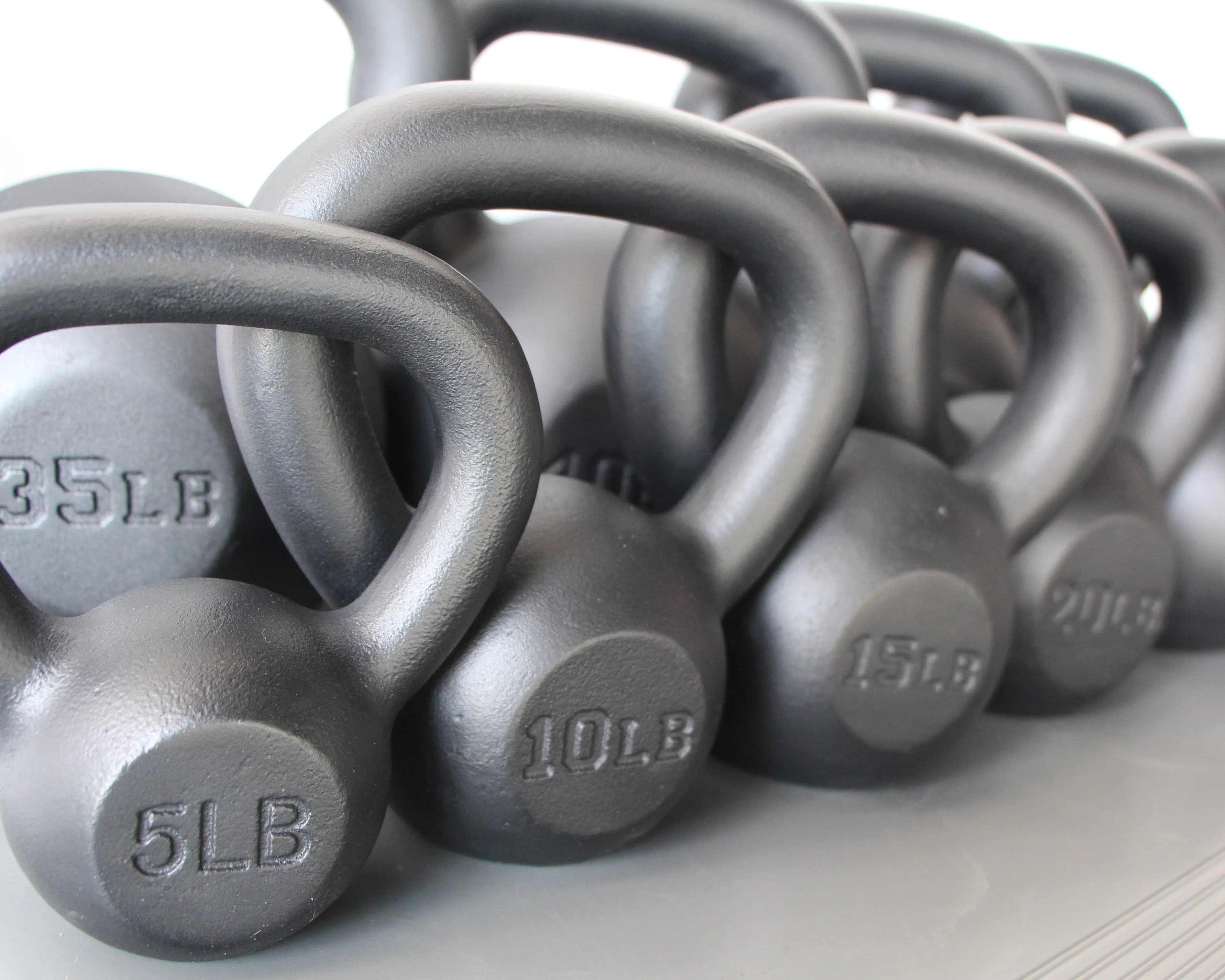 2026 Hot-Selling Cast Iron Kettlebells With Painted Weights Strength Training Weights For Body Weightliftingpromote Sales