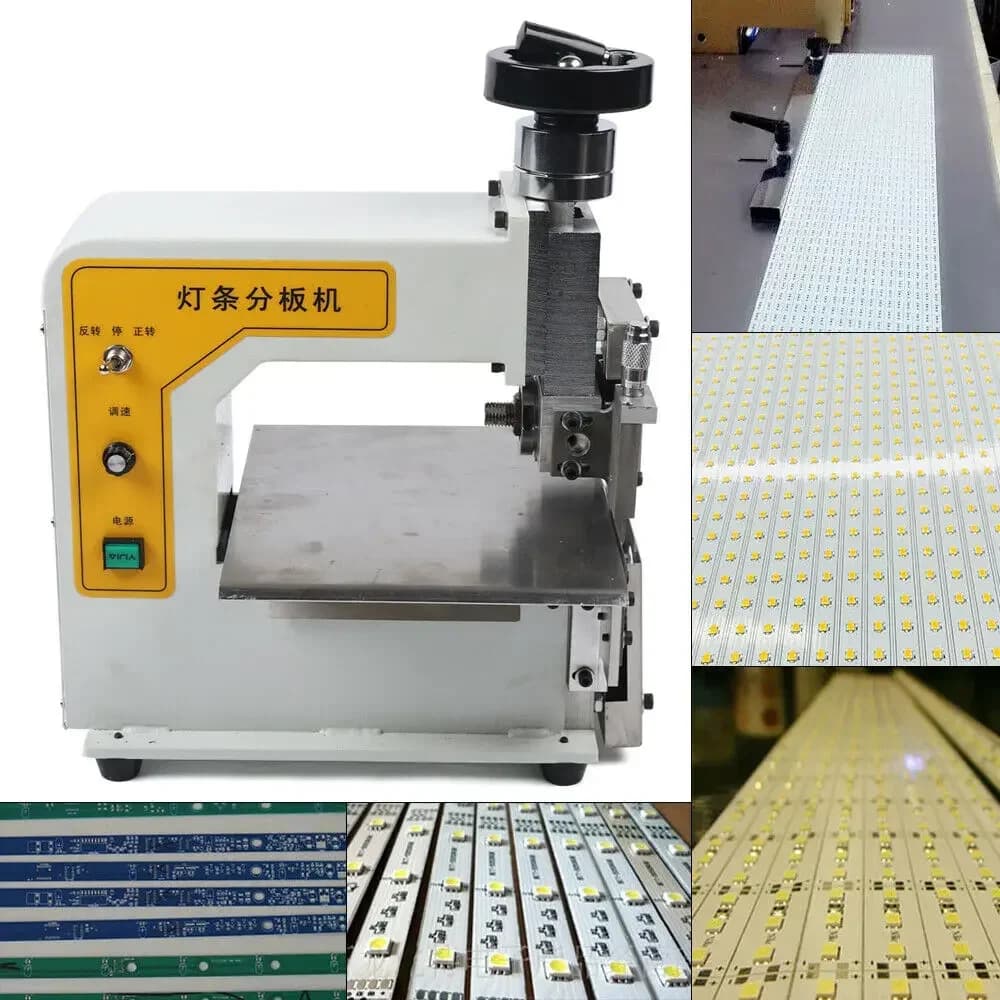 V Cutting Scanning PCB Separator PCB Separator Taglierina Strip Bar Luminosa Sub-scheda Cutting Machine Tools 110 V/220 V 0.6-3mm