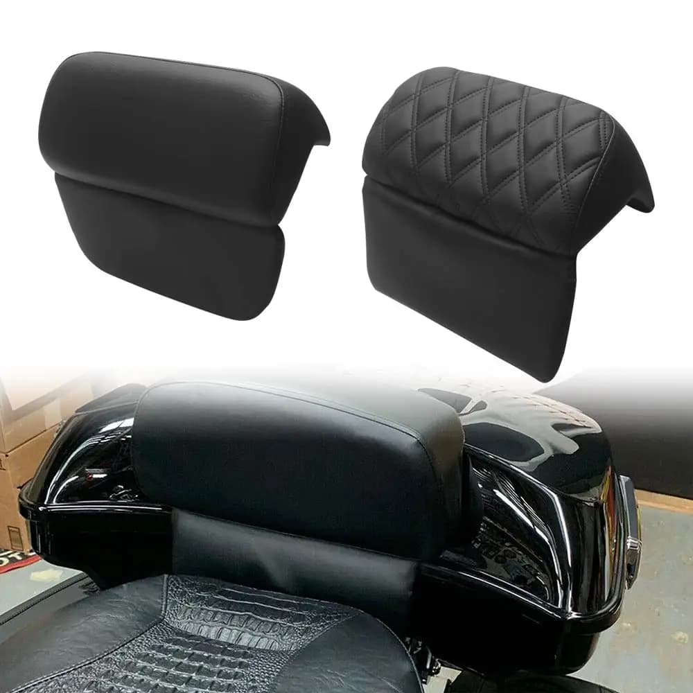 Cuscini schienale per bauletto Tour Pack per Harley Touring Road King Street Electra Glide Ultra Limited CVO dal 2014 in poi