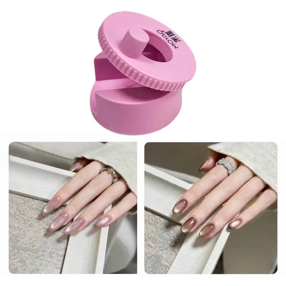 Magnetic Nail Tool Effect Cat Eye with Luminous Glass Beads, for Nail Art Make by You for Beginners