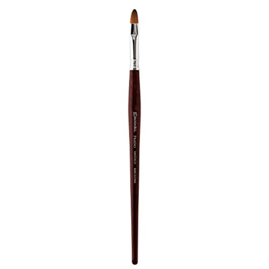 Art Products Prado Series Artist Watercolor and Acrylic Short Handle Paint Brush, Size 2
