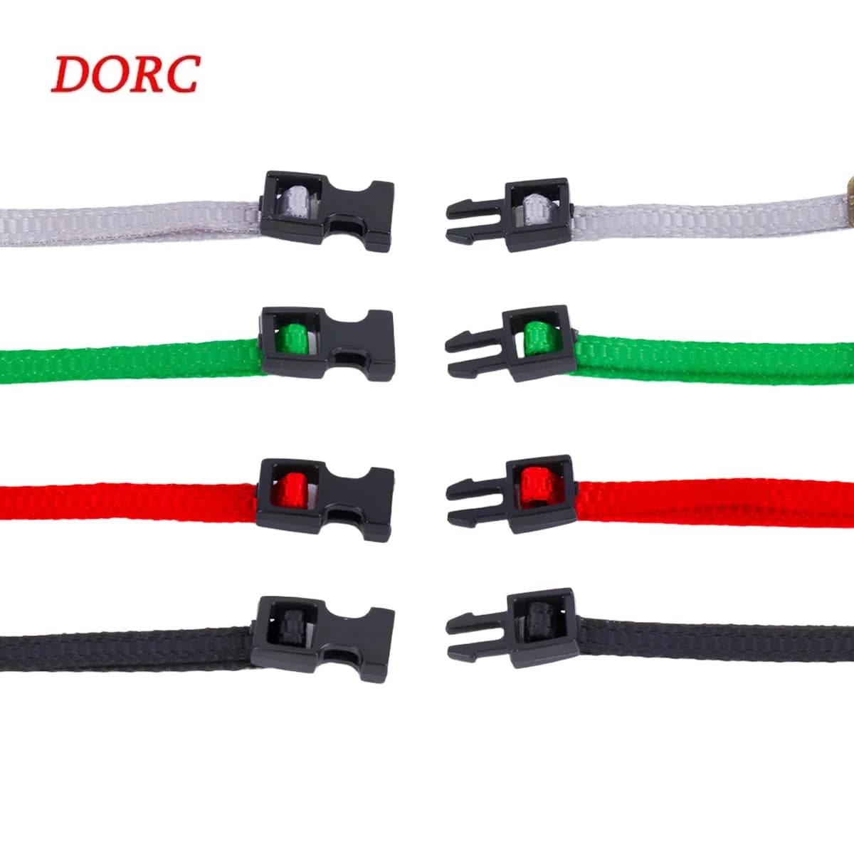 Set di 5 Corde per Bagagli, Cinghie di Fissaggio per Tetto, Cinghie Decorative con Fibbia per Crawler RC 1/8 1/10 1/18 1/24 SCX10 TRX4 TRX6 YK4102 RGT