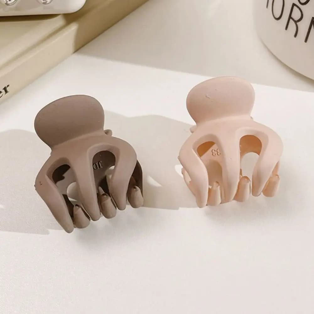 Hairpin Solid Color Girl Headwear Wome Hair Claw High Ponytail Fixed Clip Girls Hairpin Korean Style Hair Clip Small Hair Claw