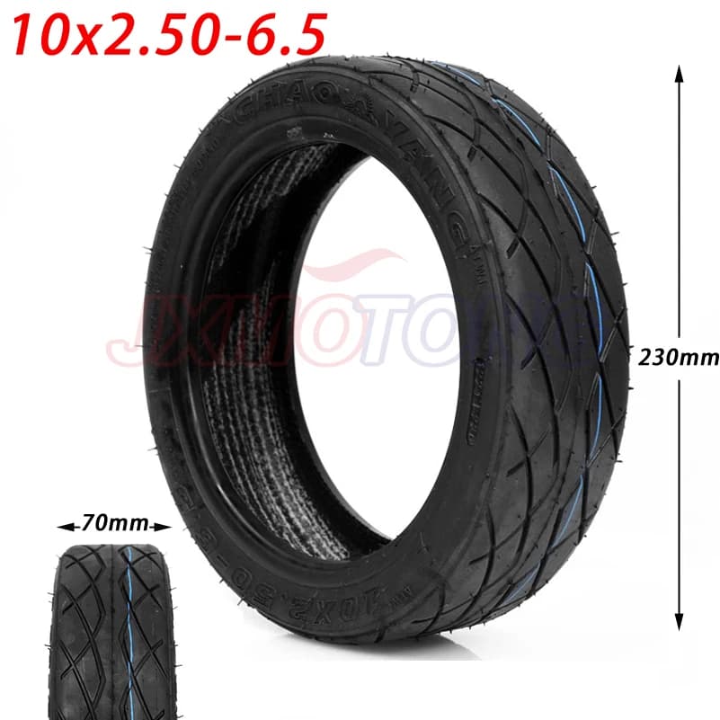 CHAOYANG 10 x2.50-6.5 pneumatici Tubeless ispessimento del vuoto e resistenza all'usura pneumatico Scooter elettrico equilibrio parti di automobili