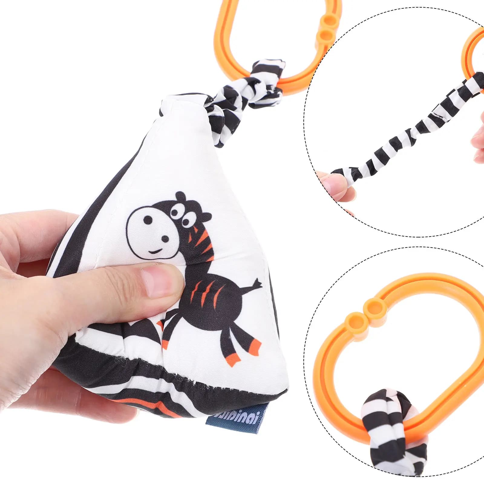 Baby Toys Rings Links for Stroller Dangle Hanging Pendant Mobile Rattles Newborn