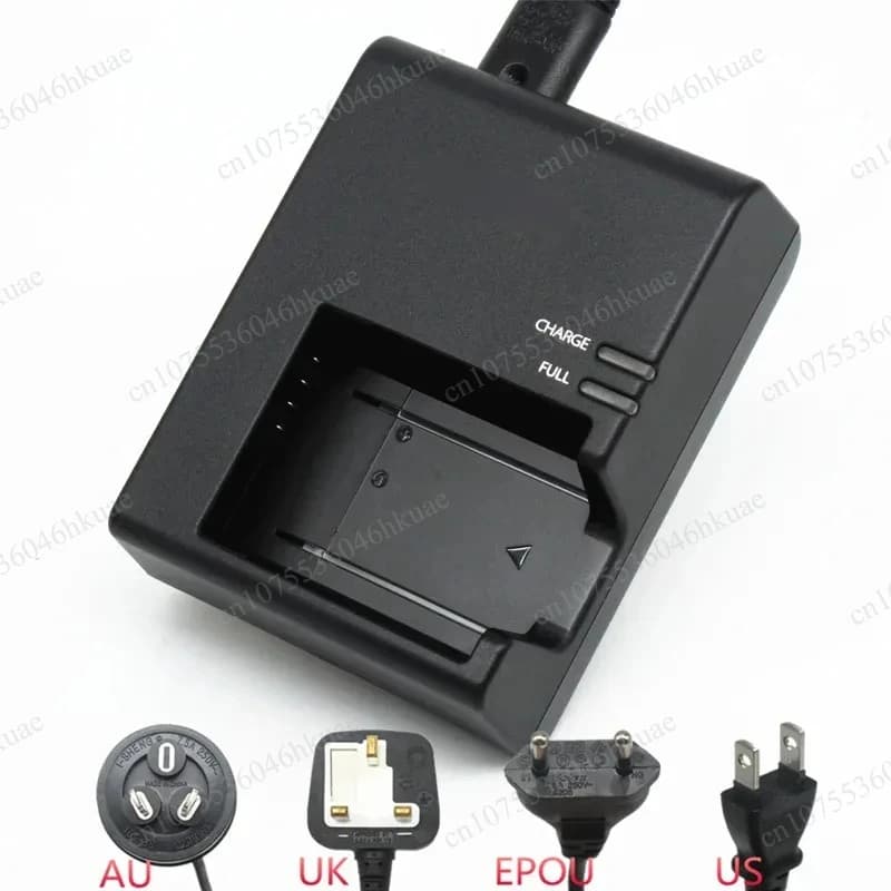 Batteria per Fotocamera LP-E10 con Caricabatterie LC-E10, Compatibile con EOS Rebel T3 T6 T7 T100 Kiss X50 X80 X90 1500D 3000D 4000D