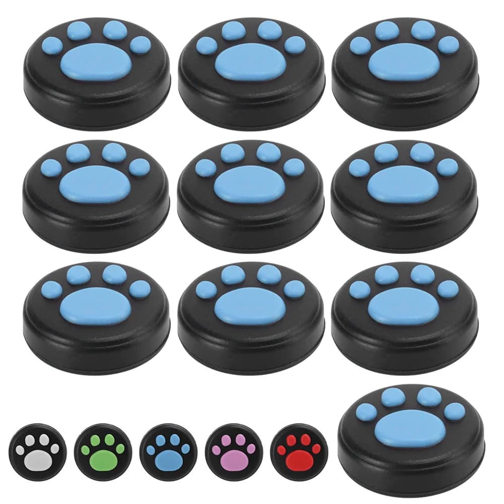 Manopole per pollice con zampa di gatto Copri joystick Rocker Tappo in silicone universale per Nintendo Switch/Switch Lite