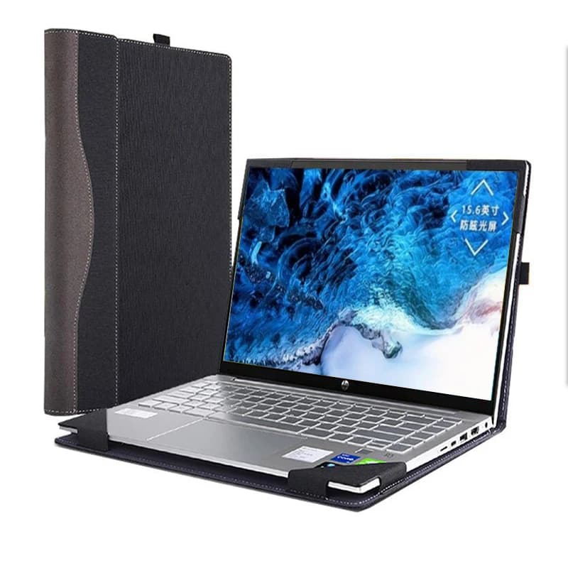 Custodia per Laptop per HP Probook 450 455 G8 G9 G10 650 G8 15.6 custodia per Laptop custodia per Notebook staccabile borsa per la pelle regali