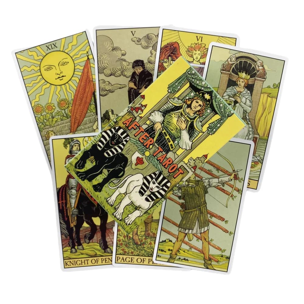 The Rider Of After Tarot Cards Divination Deck Versioni inglesi Edizione Oracle Board Giochi da tavolo per la festa