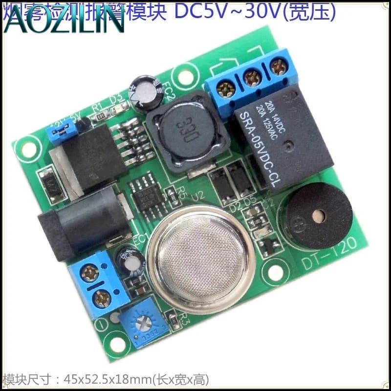 [Smoke Sensor] The MQ-2 smoke detector smoke alarm module detects smoke